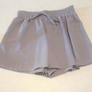 Flowy Gray Women's Shorts Culottes Medium EUC